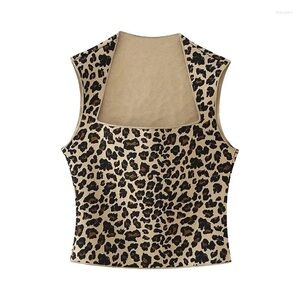 NWT Zara Animal Print Stretch Knit Top
